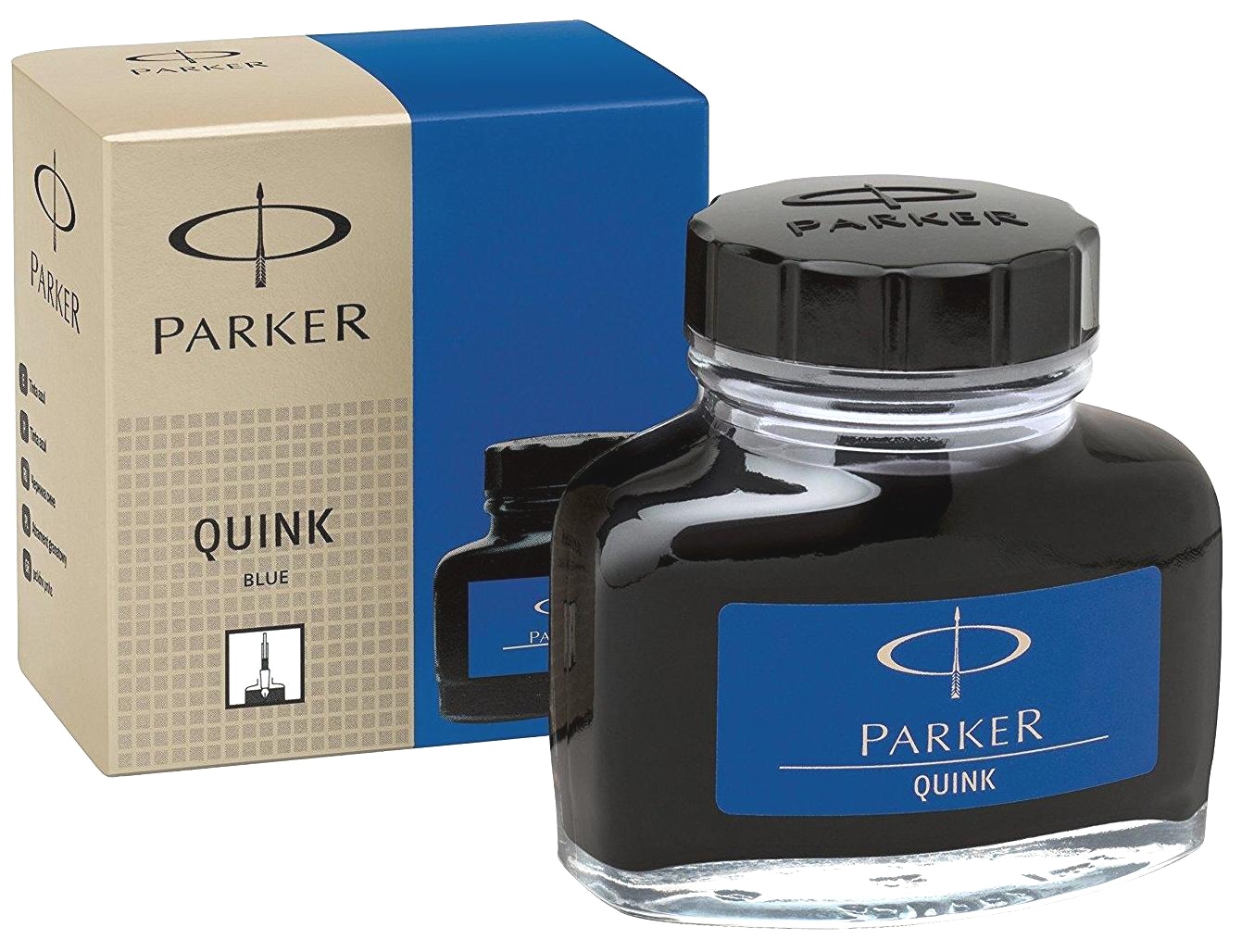 Флакон с синими чернилами для перьевых ручек Parker Quink, Z13