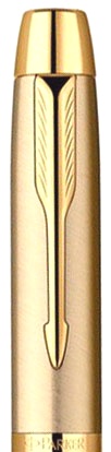 Колпачок для перьевой и роллерной ручки Parker I.M. 223, Brushed Metal Gold GT