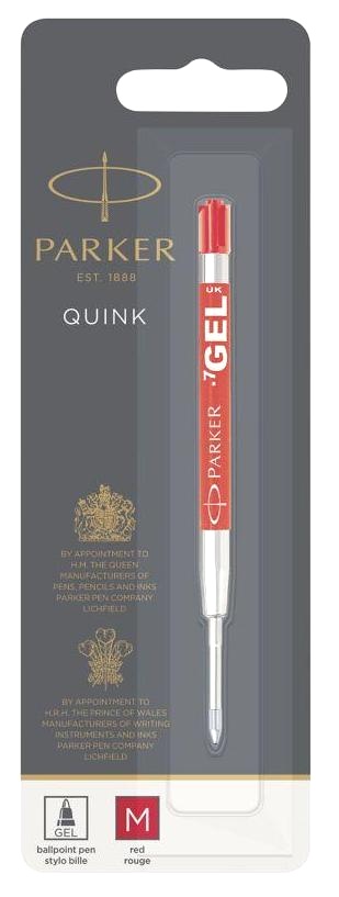  Красный гелевый стержень для шариковых ручек Parker Quink Gel Pen Refill Z05 (M), фото 2