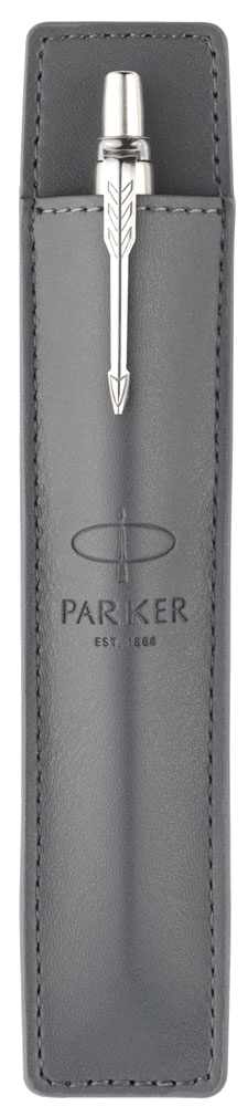  Набор: чехол + шариковая ручка Parker Jotter Core K63, Royal Blue CT, фото 4