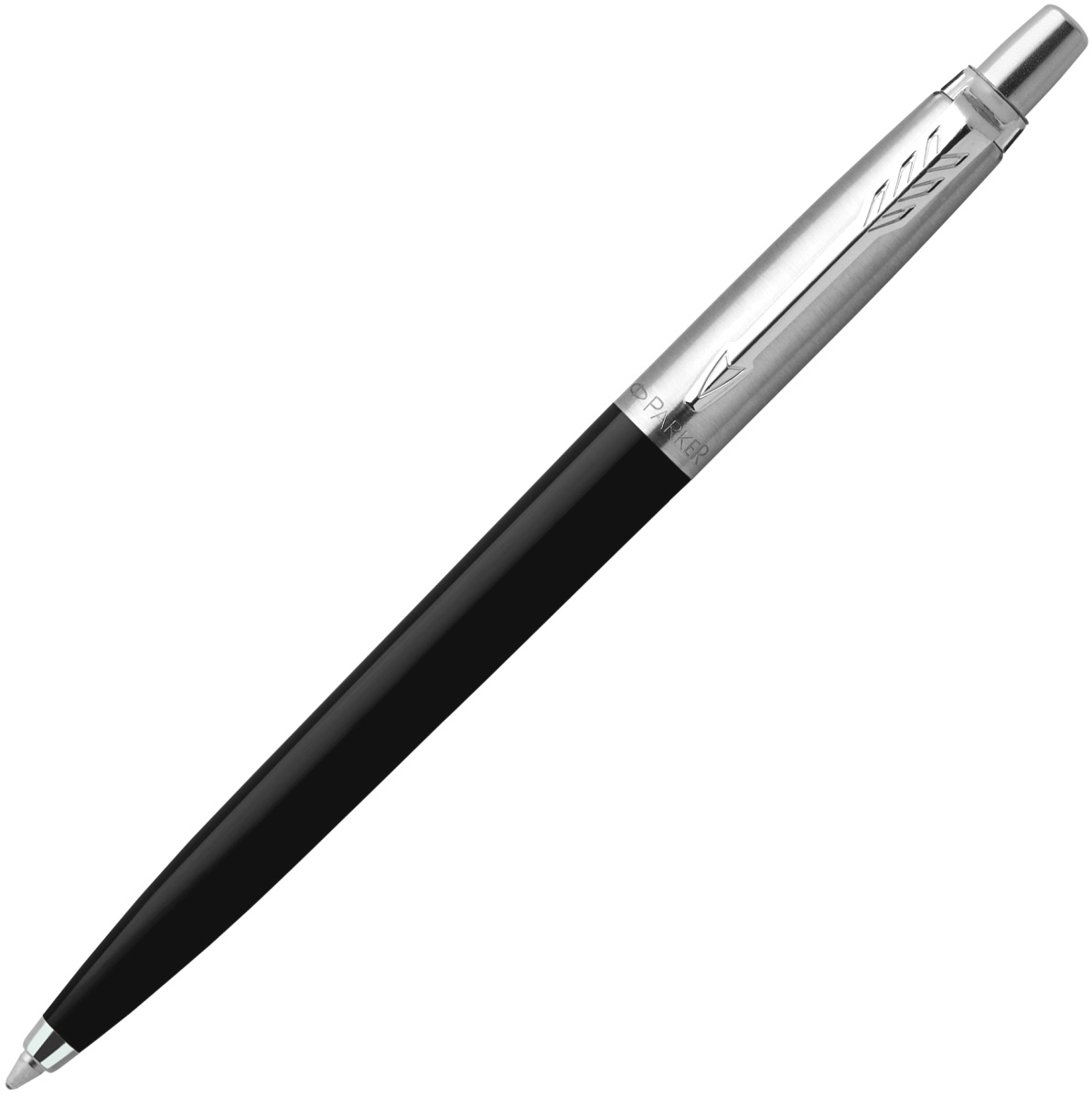  Набор: глевая ручка Parker Jotter Original + черные гелевые стержни 5шт толщина линии (M - 0,7мм), блистер, фото 2