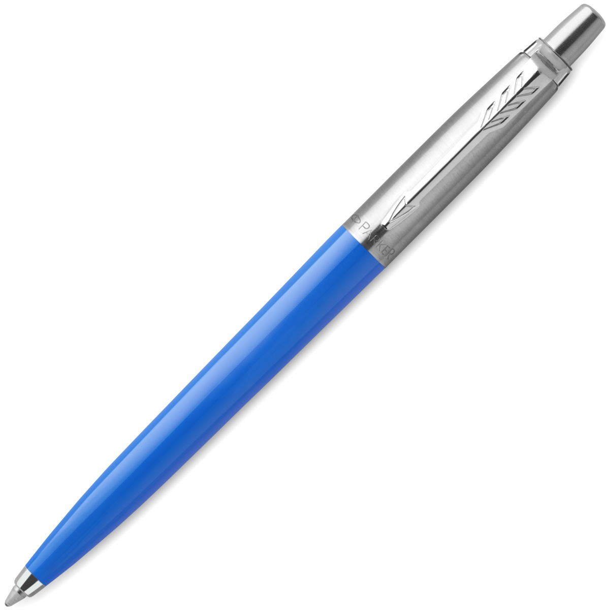  Набор: гелевая ручка Parker Jotter Original + синие гелевые стержни 5шт толщина линии (M - 0,7мм), блистер, фото 2