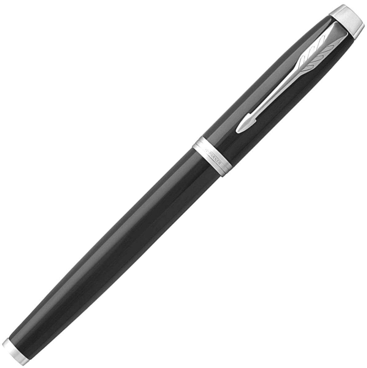  Набор Parker 2020: ручка перьевая Parker IM Core F321, Black CT (Перо M) + чехол для ручки, фото 5