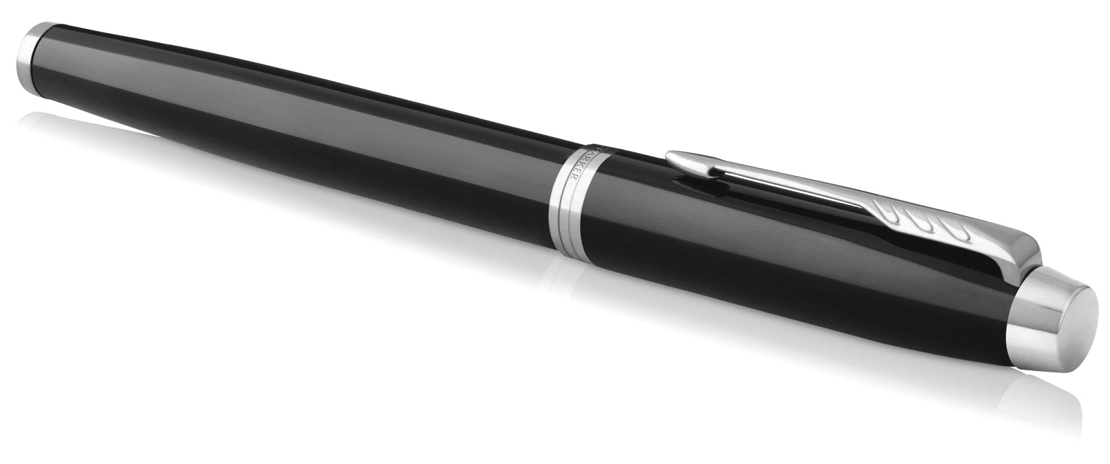  Набор Parker 2020: ручка перьевая Parker IM Core F321, Black CT (Перо M) + чехол для ручки, фото 7