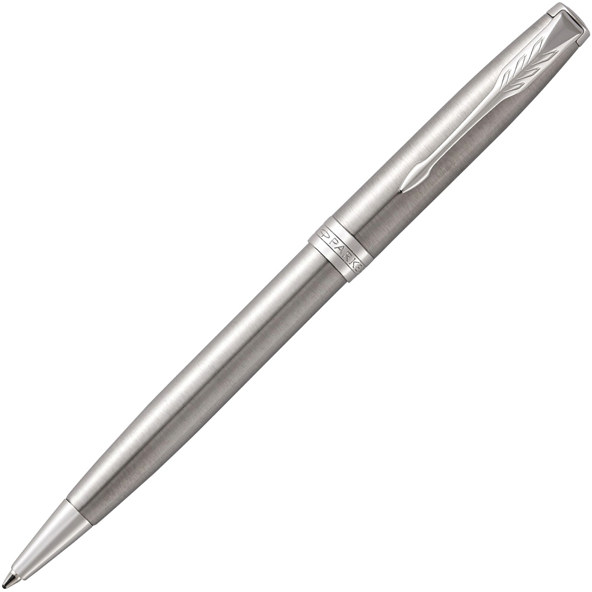  Набор Parker 2022: шариковая ручка Parker Sonnet Core K526, Stainless Steel CT + чехол для ручки, фото 4