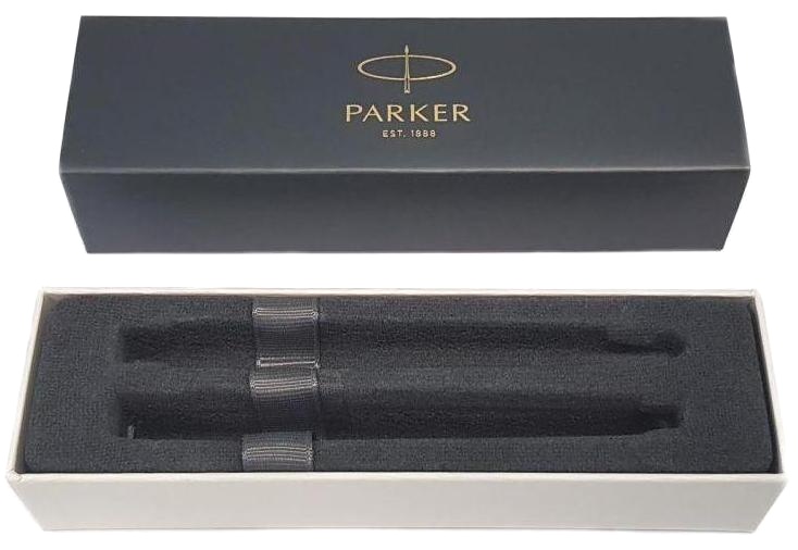  Набор: шариковая + перьевая ручки Parker IM FK221, Black GT (Перо М), фото 9