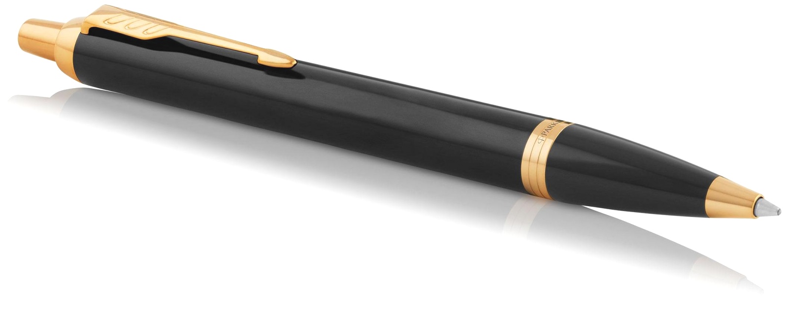 Набор: Шариковая ручка Parker IM Core K321, Black GT + Ежедневник, недатированный, А5, чёрный, фото 3