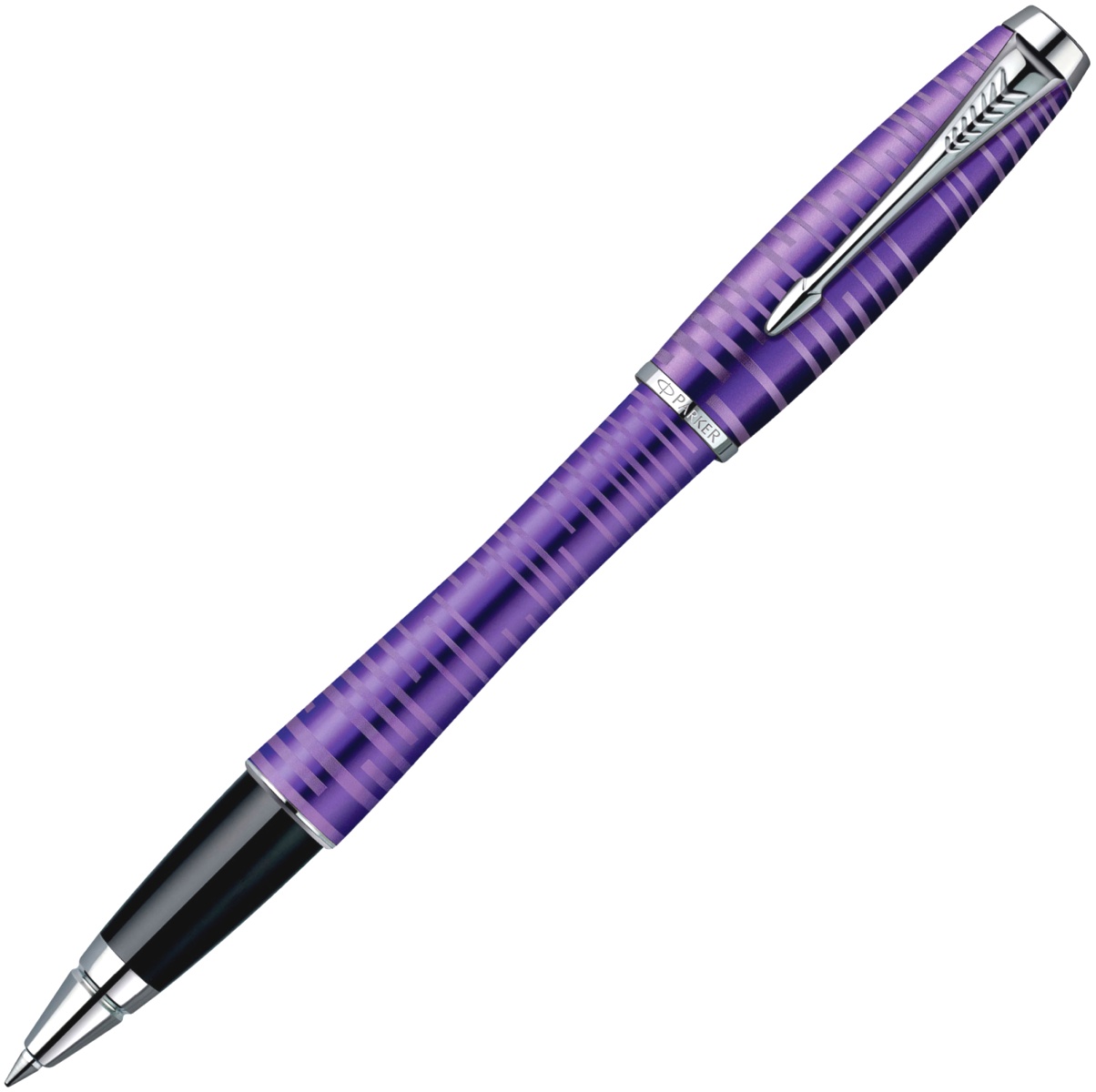 Набор: Ручка-роллер Parker Urban Premium Vacumatic T206, Amethyst Pearl СT + Ежедневник, недатированный, А5, фиолетовый, фото 2