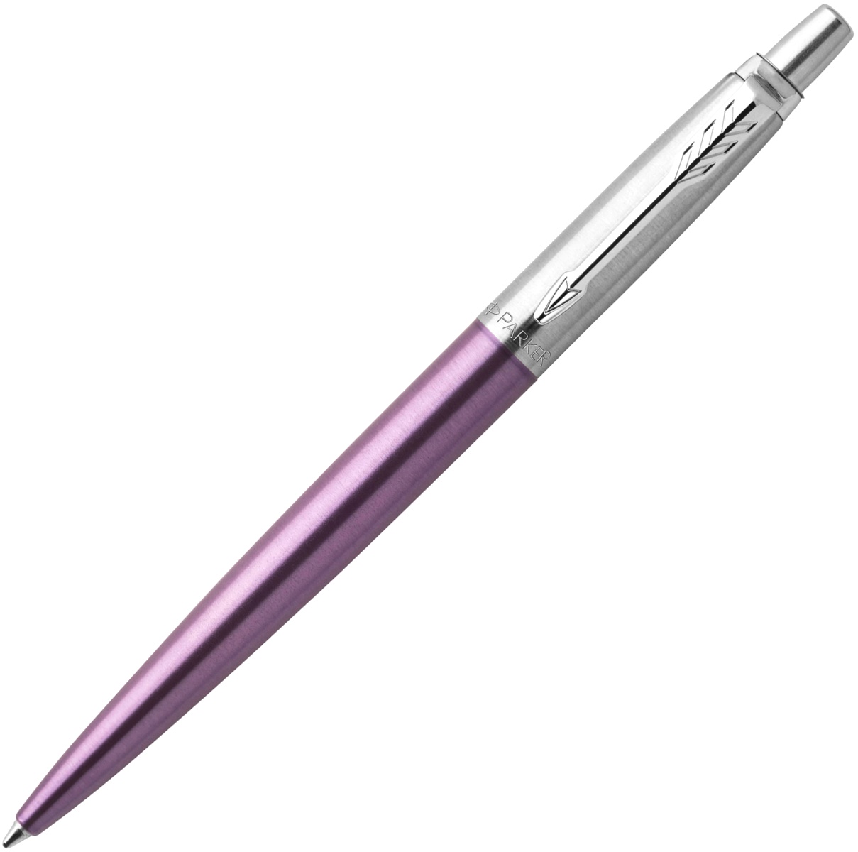 Набор: Шариковая ручка Parker Jotter Core K63, Victoria Violet CT + Ежедневник, недатированный, А5, фиолетовый, фото 2
