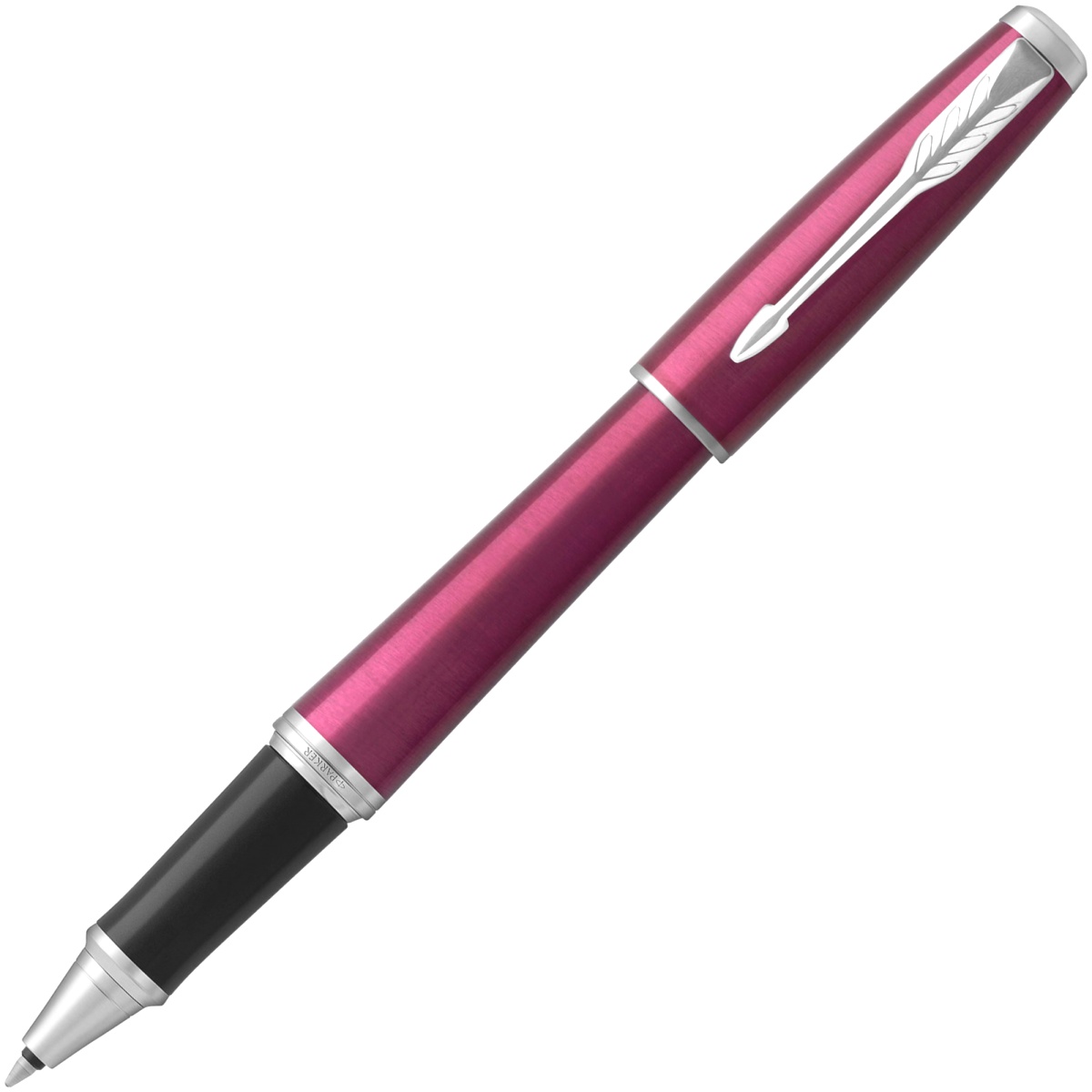 Набор: Ручка-роллер Parker Urban Core T309, Vibrant Magenta CT + Ежедневник, недатированный, А5, бордовый, фото 2