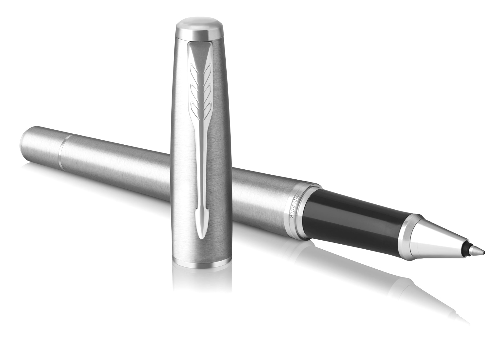 Набор: Ручка-роллер Parker Urban Core T309, Metro Metallic CT + Ежедневник, недатированный, А5, серый, фото 4