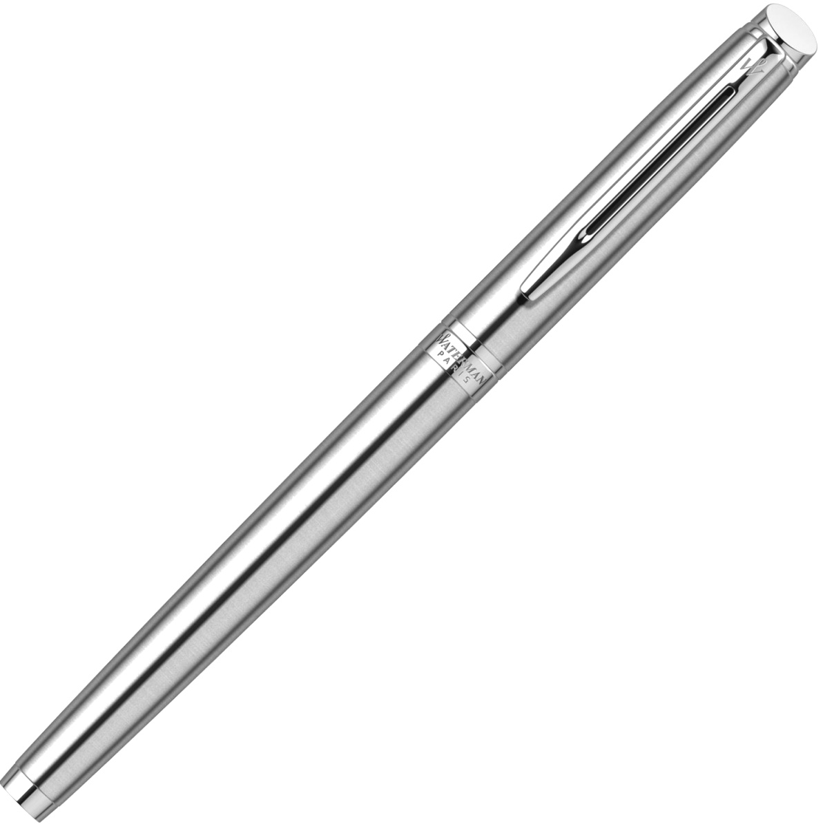 Набор: Перьевая ручка Waterman Hemisphere Essential, Stainless Steel CT (Перо F) и Ежедневник, недатированный, А5, серый, фото 7