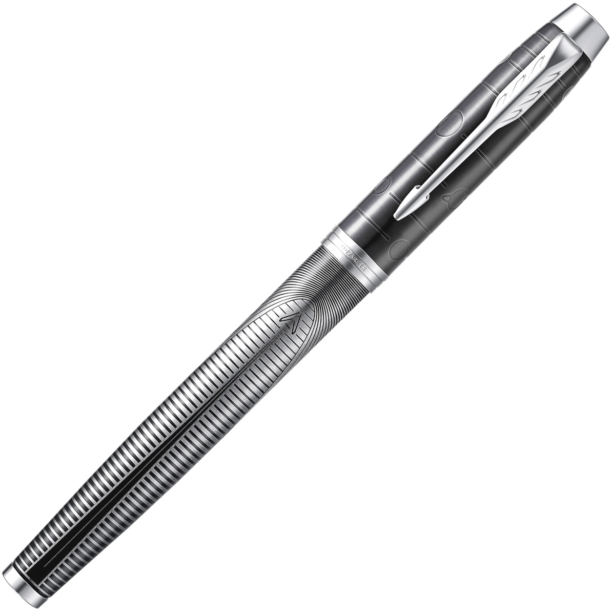 Набор: Ручка-роллер Parker IM Premium 2019 SE T325, Metallic Pursuit + Ежедневник, недатированный, А5, чёрный, фото 3