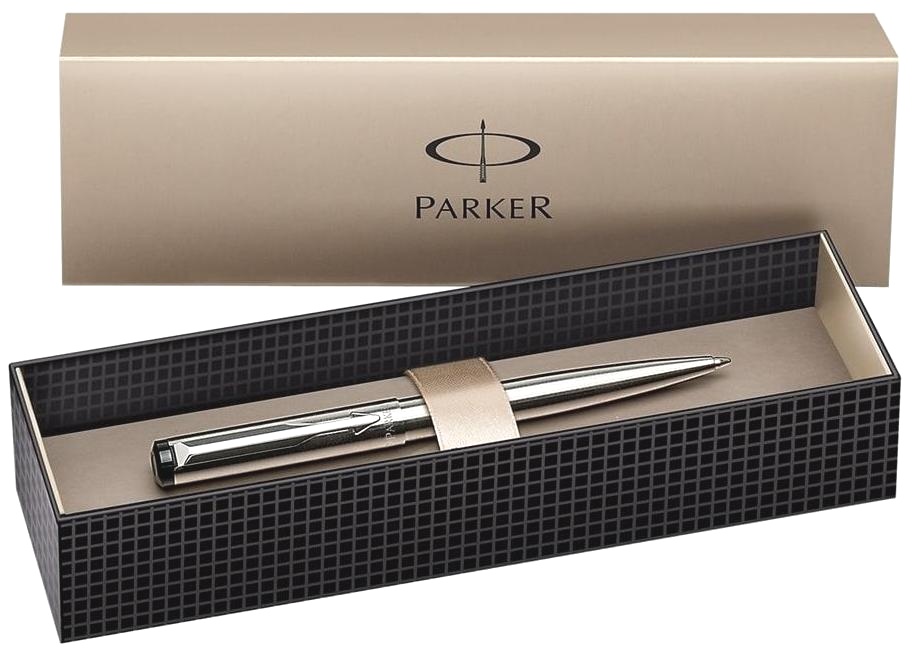 Набор: Шариковая ручка Parker (Паркер) Vector (Вектор) K03, Steel + Ежедневник, недатированный, А5, серый, фото 3