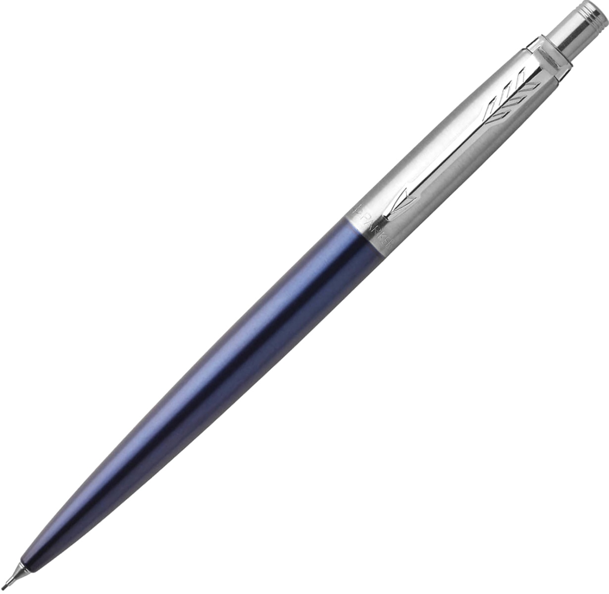 Набор: Подарочная коробка + Шариковая ручка + Карандаш механический Parker Jotter Core B63, Royal Blue CT, фото 5
