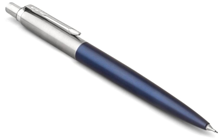 Набор: Подарочная коробка + Шариковая ручка + Карандаш механический Parker Jotter Core B63, Royal Blue CT, фото 6