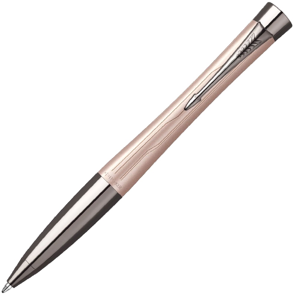 Набор: Шариковая ручка Parker Urban Premium K204, Metallic Pink + Ежедневник, недатированный, А5, оранжевый, фото 2