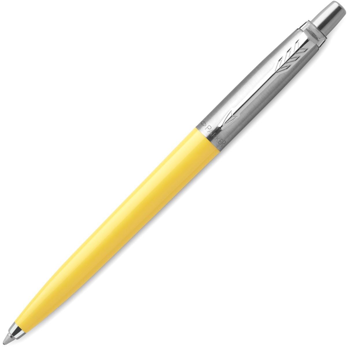 Набор: Шариковая ручка Parker Jotter K60 Originals Color Plastic 2019, Yellow СT + Ежедневник, недатированный, А5, жёлтый, фото 2