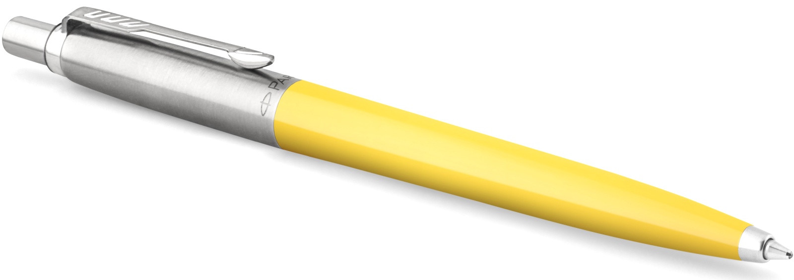 Набор: Шариковая ручка Parker Jotter K60 Originals Color Plastic 2019, Yellow СT + Ежедневник, недатированный, А5, жёлтый, фото 4