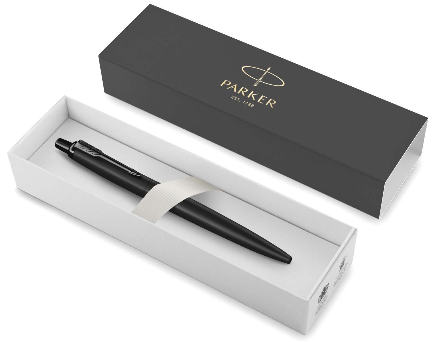 Набор: Ручка шариковая Parker Jotter Monochrome XL SE20, Black BT + Ежедневник, недатированный, А5, серый, фото 4