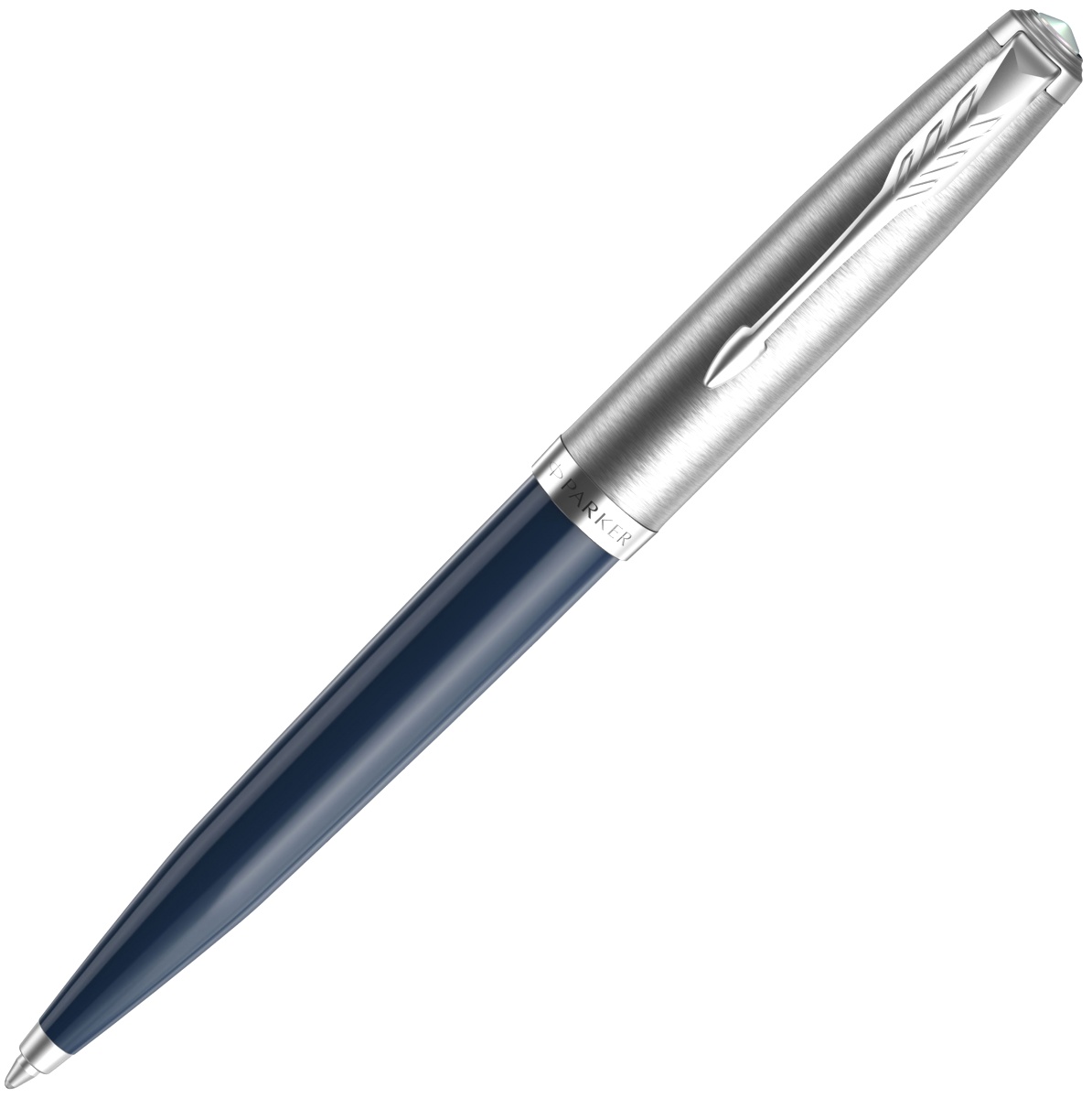 Набор: Ручка шариковая Parker 51 Core, Midnight Blue CT + Ежедневник, недатированный, А5, синий, фото 2