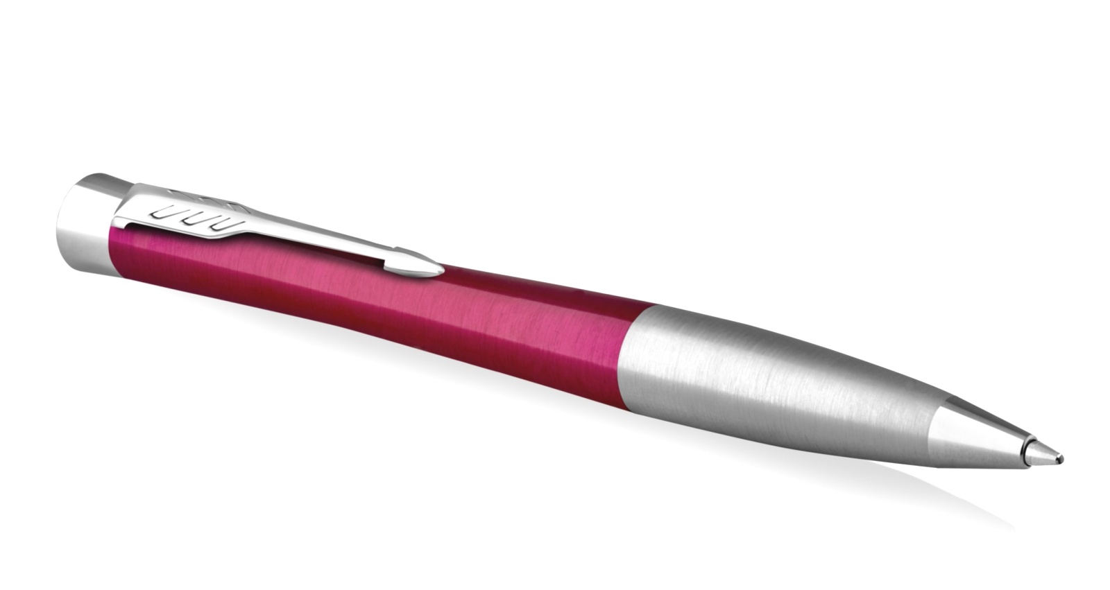 Набор: Ручка шариковая Parker Urban Core K314, Vibrant Magenta CT + Ежедневник, недатированный, А5, красный, фото 3