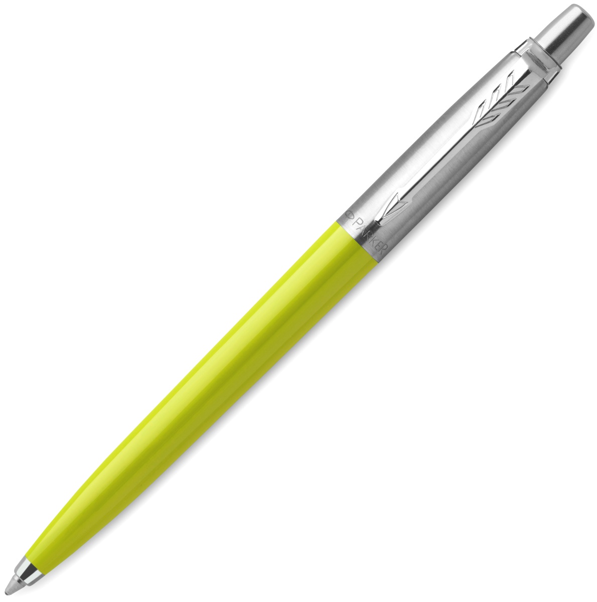 Набор: Ручка шариковая Parker Jotter Original K60, Lime Green CT + Ежедневник, недатированный, А5, жёлтый, фото 2