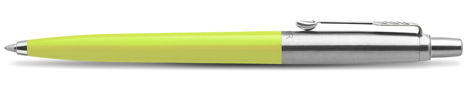 Набор: Ручка шариковая Parker Jotter Original K60, Lime Green CT + Ежедневник, недатированный, А5, жёлтый, фото 4