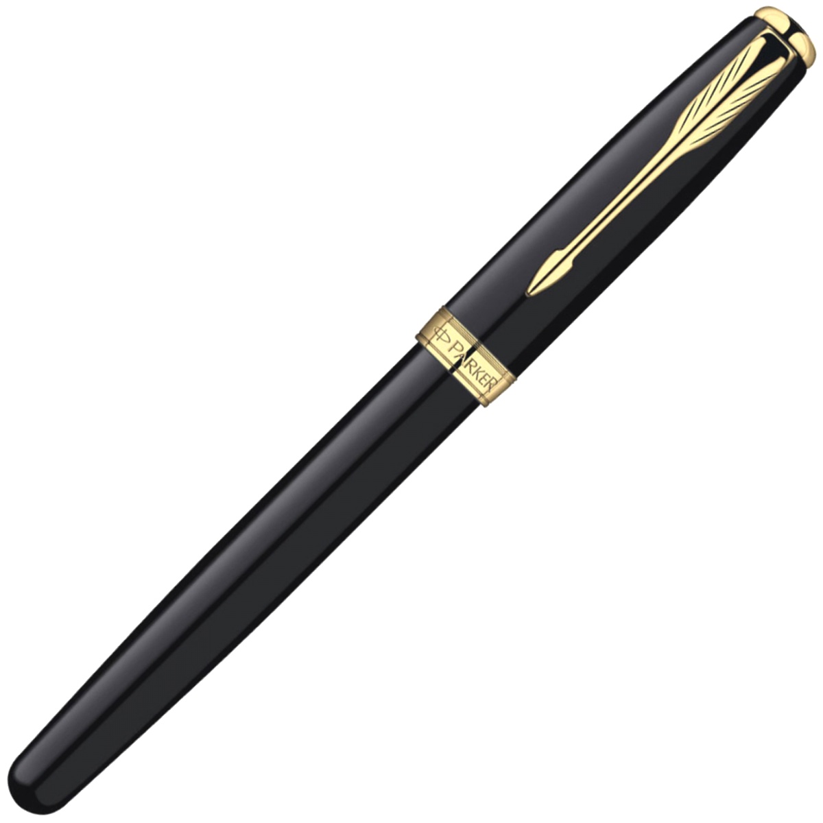 Набор: Ручка роллер Parker Sonnet T530, Lacquer Black GT + Ежедневник, недатированный, А5, чёрный, фото 3