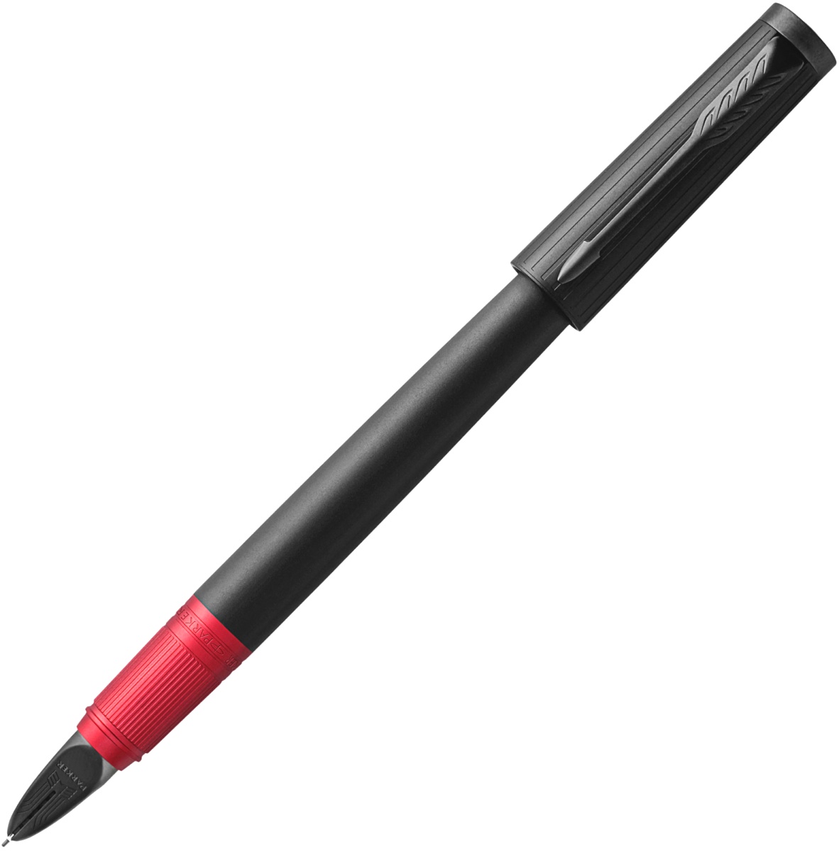 Ручка 5й пишущий узел Parker Ingenuity Large F504, Black Red PVD