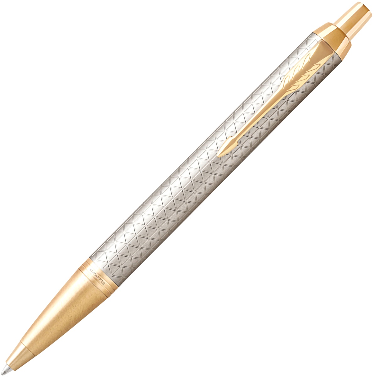 Набор: Шариковая ручка Parker IM Premium K323, Grey GT + Ежедневник, недатированный, А5, коричневый, фото 2
