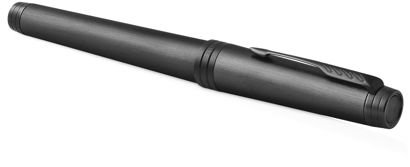 Ручка-роллер Parker Premier Monochrome T564, Black PVD, фото 4