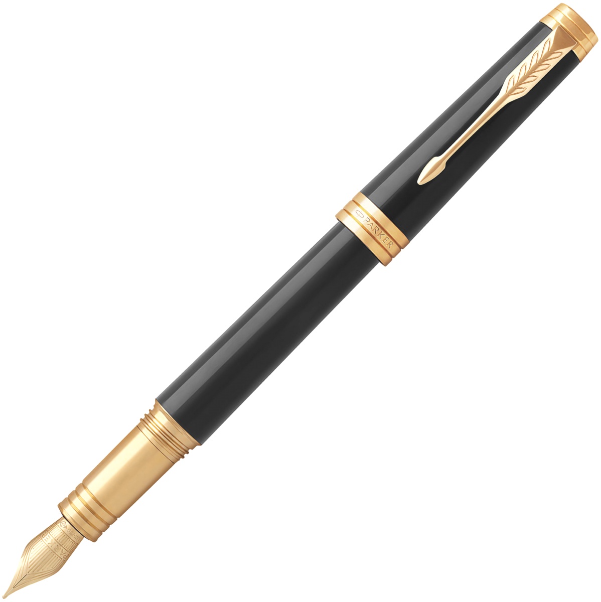 Перьевая ручка Parker Premier F560, Lacquer Black GT (Перо F)