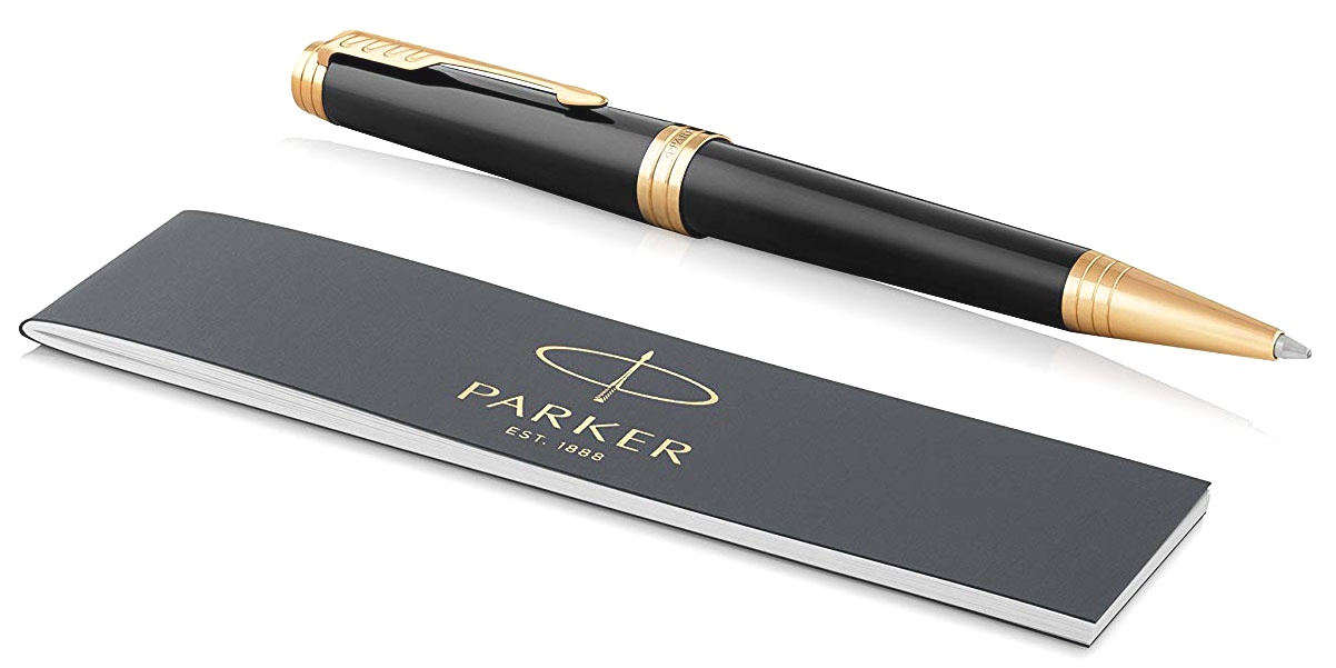Шариковая ручка Parker Premier K560, Lacquer Black GT, фото 3