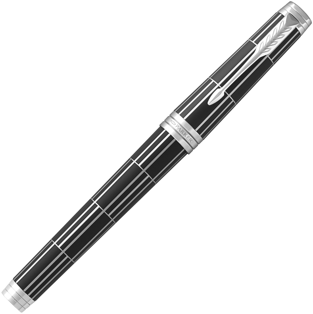 Ручка-роллер Parker Premier Luxury T565, Black СT, фото 2