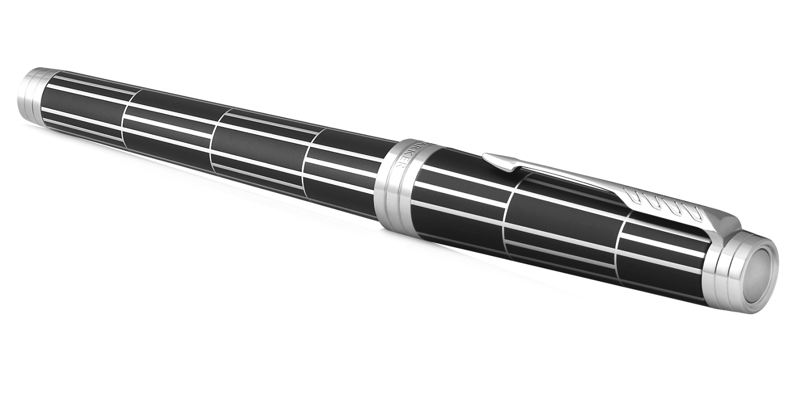 Перьевая ручка Parker Premier Luxury F565, Black СT (Перо F), фото 4