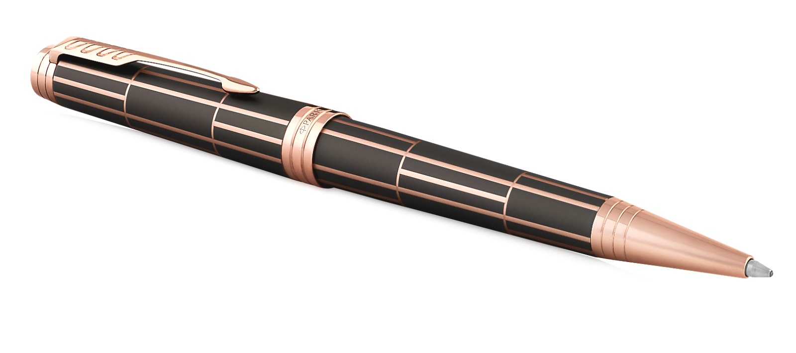 Шариковая ручка Parker Premier Luxury K565, Brown PGT, фото 2