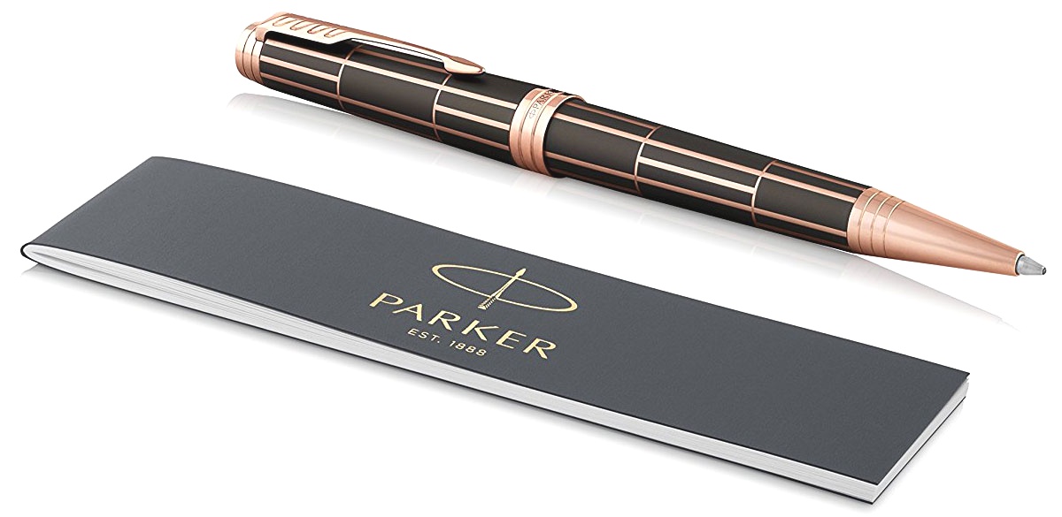 Шариковая ручка Parker Premier Luxury K565, Brown PGT, фото 3