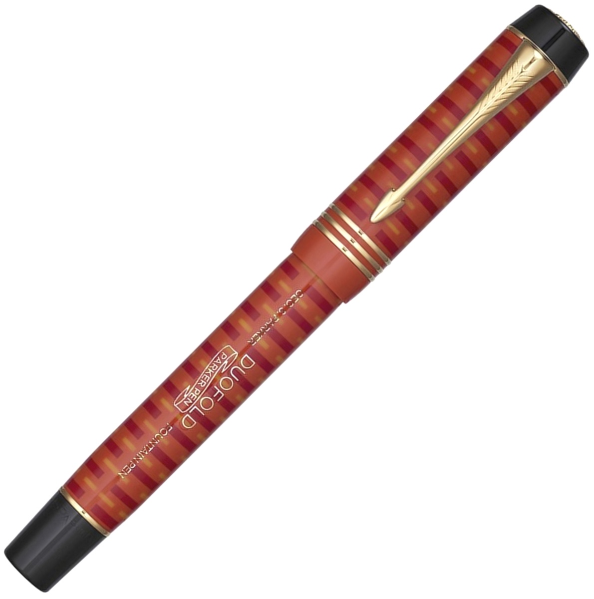  Перьевая ручка Parker Duofold 100th Anniversary LE, Big Red GT (Перо F), фото 2