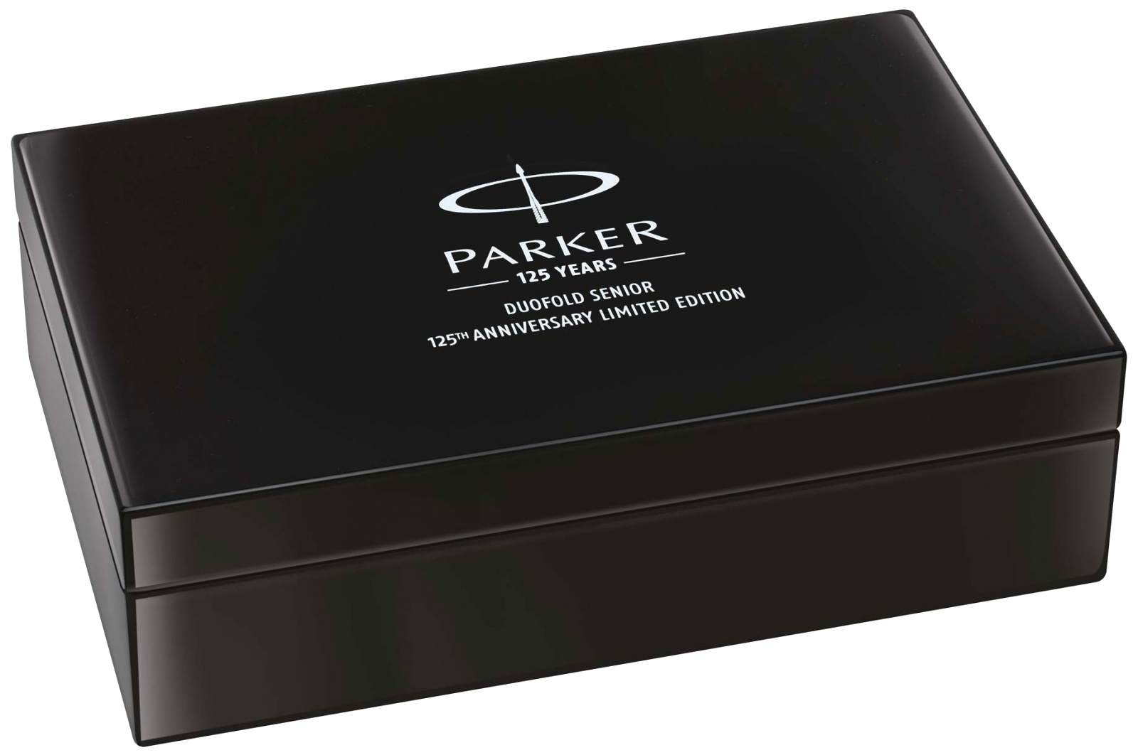 Перьевая ручка Parker Duofold Senior 125th Anniversary Limited Edition F100, Silver (Перо M), фото 5