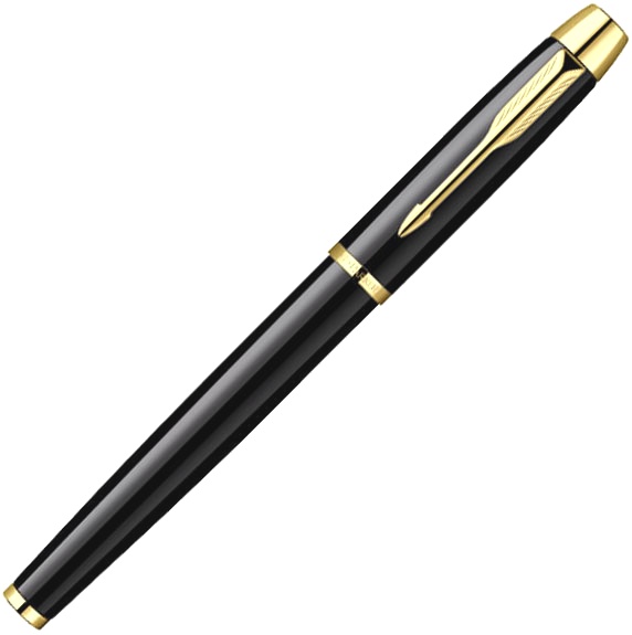 Перьевая ручка Parker I.M. Metal F220, Deep Black GT (Перо F), фото 2