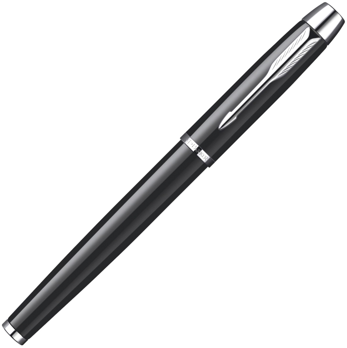 Перьевая ручка Parker I.M. Metal F221, Deep Black CT (перо F), фото 2