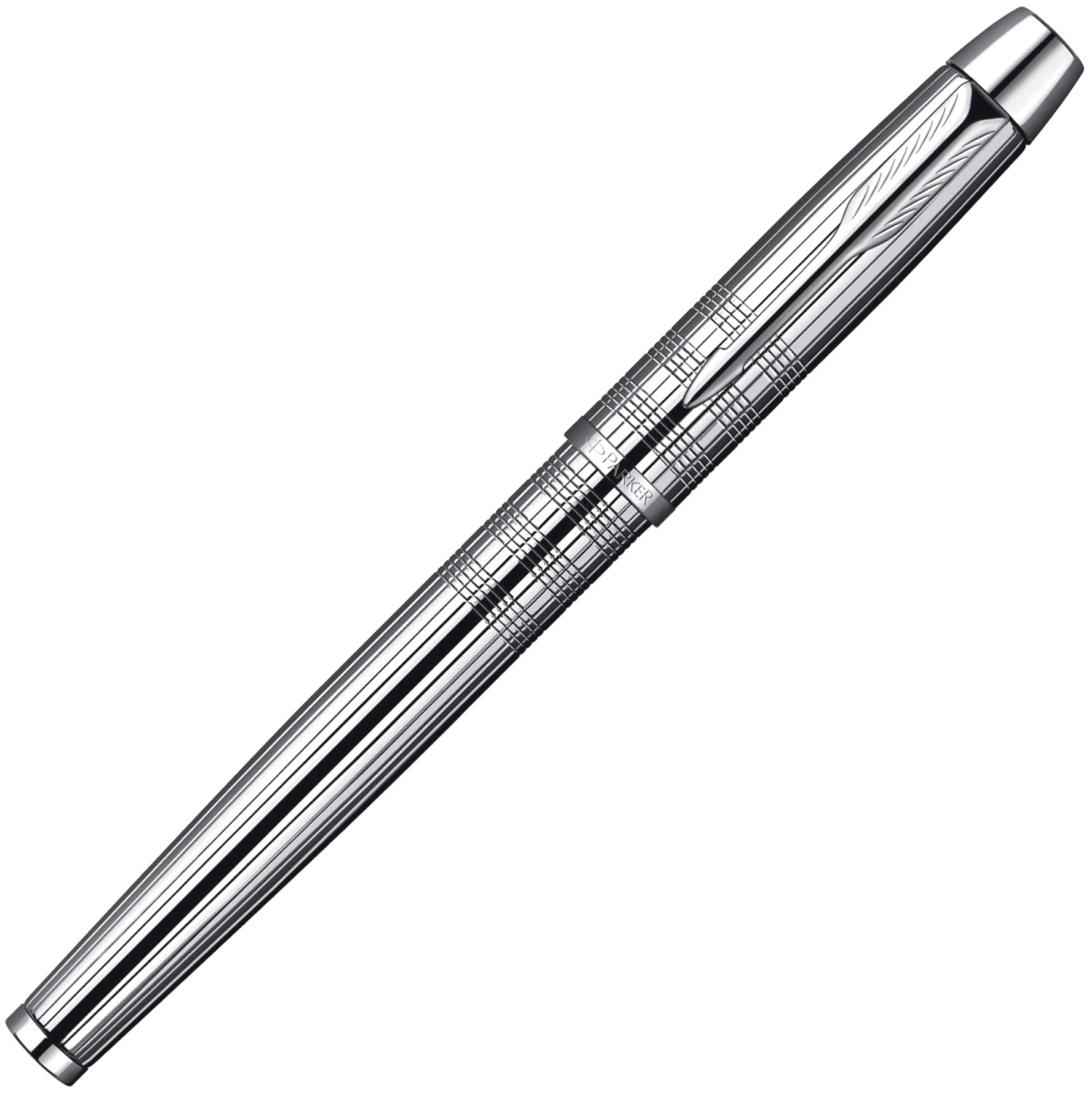 Перьевая ручка Parker IM Premium F222, Shiny Chrome (Перо F), фото 2