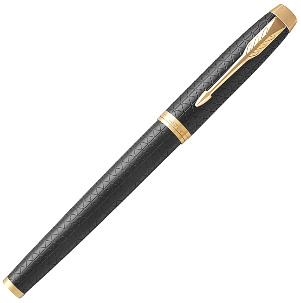  Перьевая ручка Parker IM Premium F323, Black GT (Перо F), фото 2