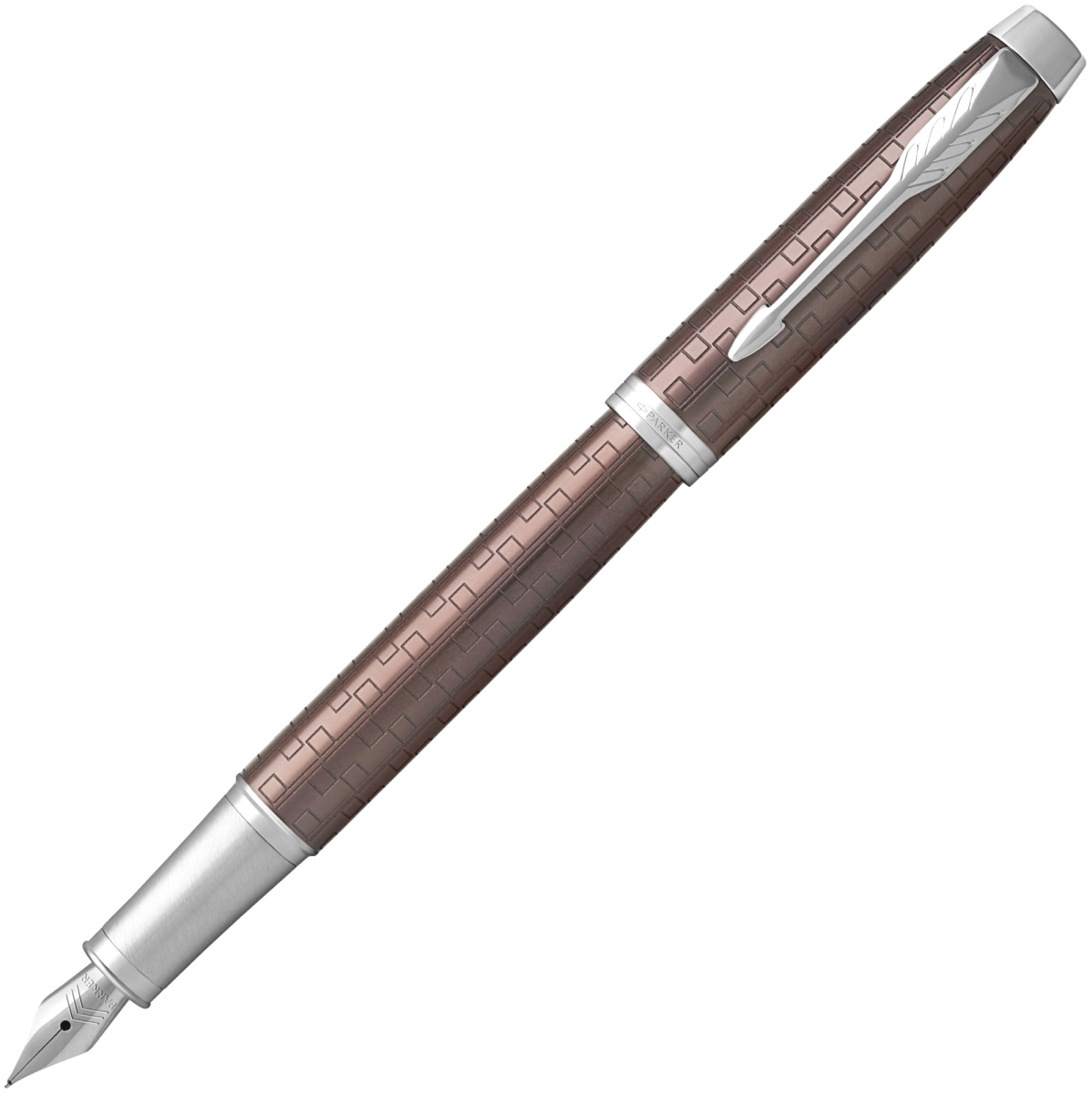  Перьевая ручка Parker IM Premium F324, Brown CT (Перо F)
