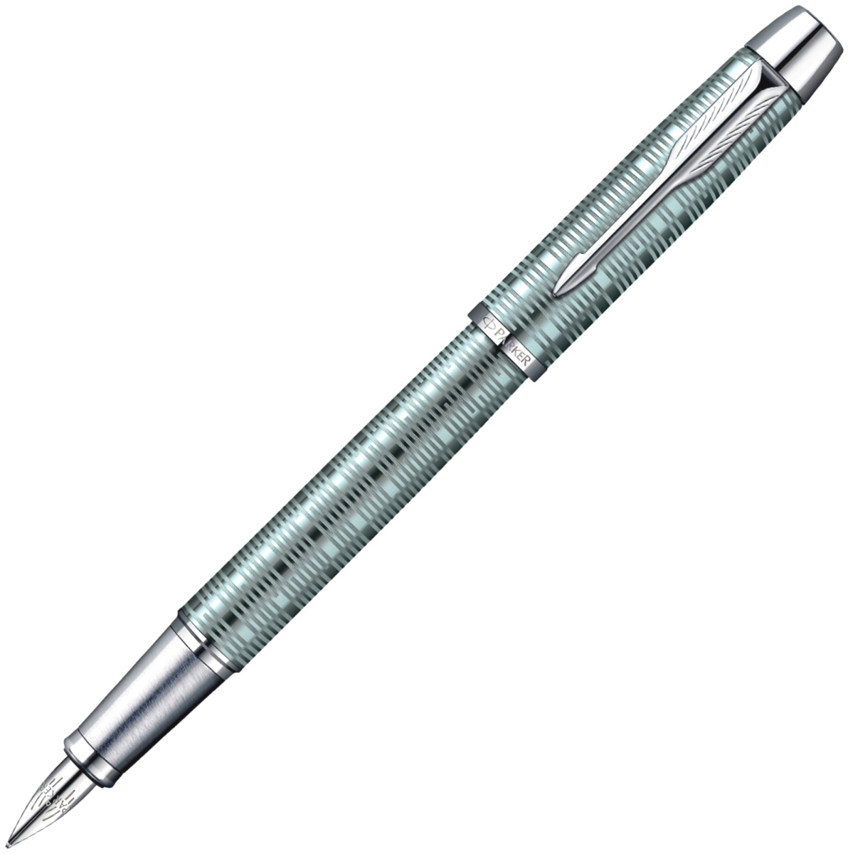 Перьевая ручка Parker I.M. Premium Vacumatic F224, Emerald Pearl CT (перо F)