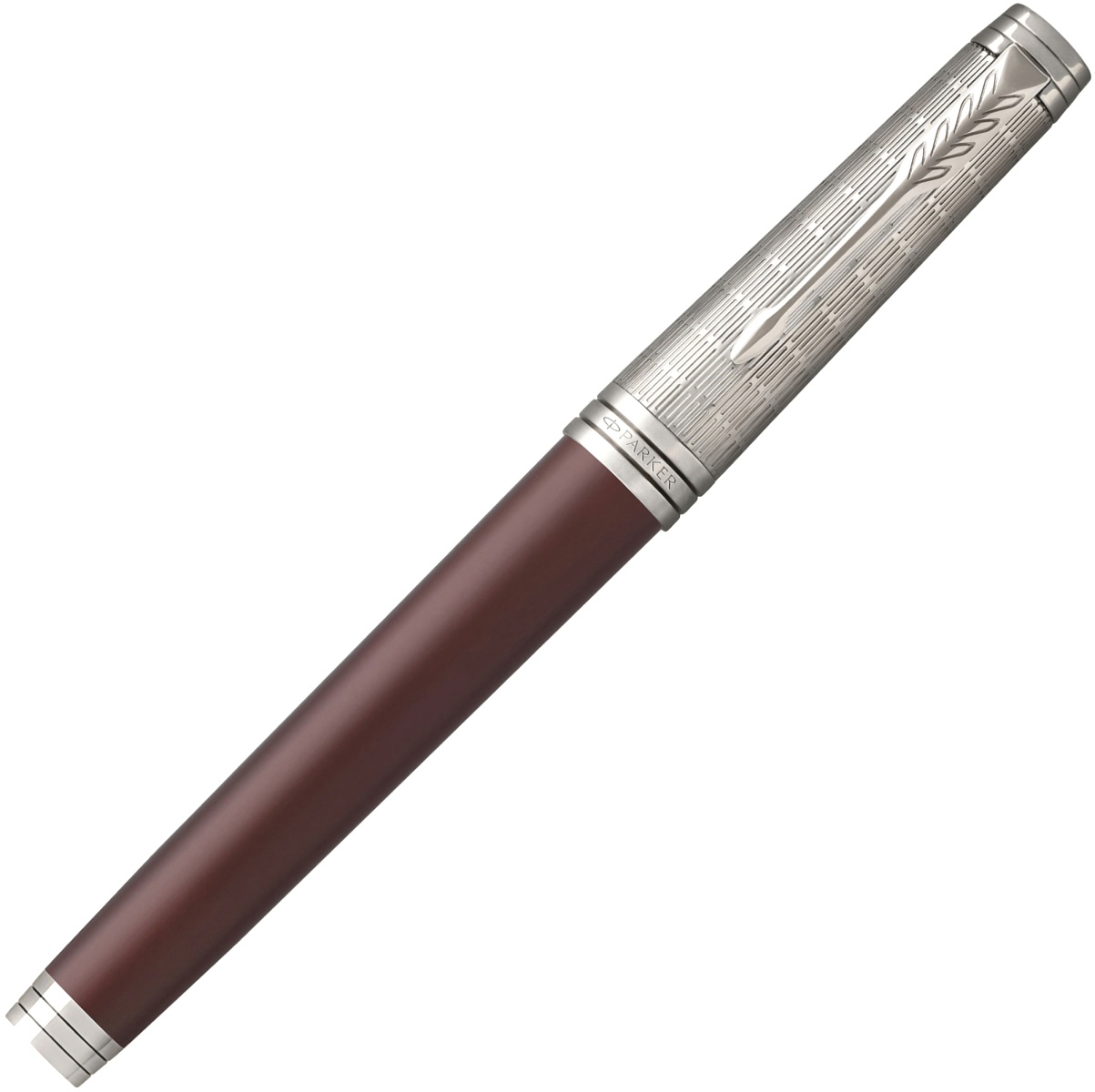 Перьевая ручка Parker Premier Crimson F567, Red RT (Перо F), фото 2