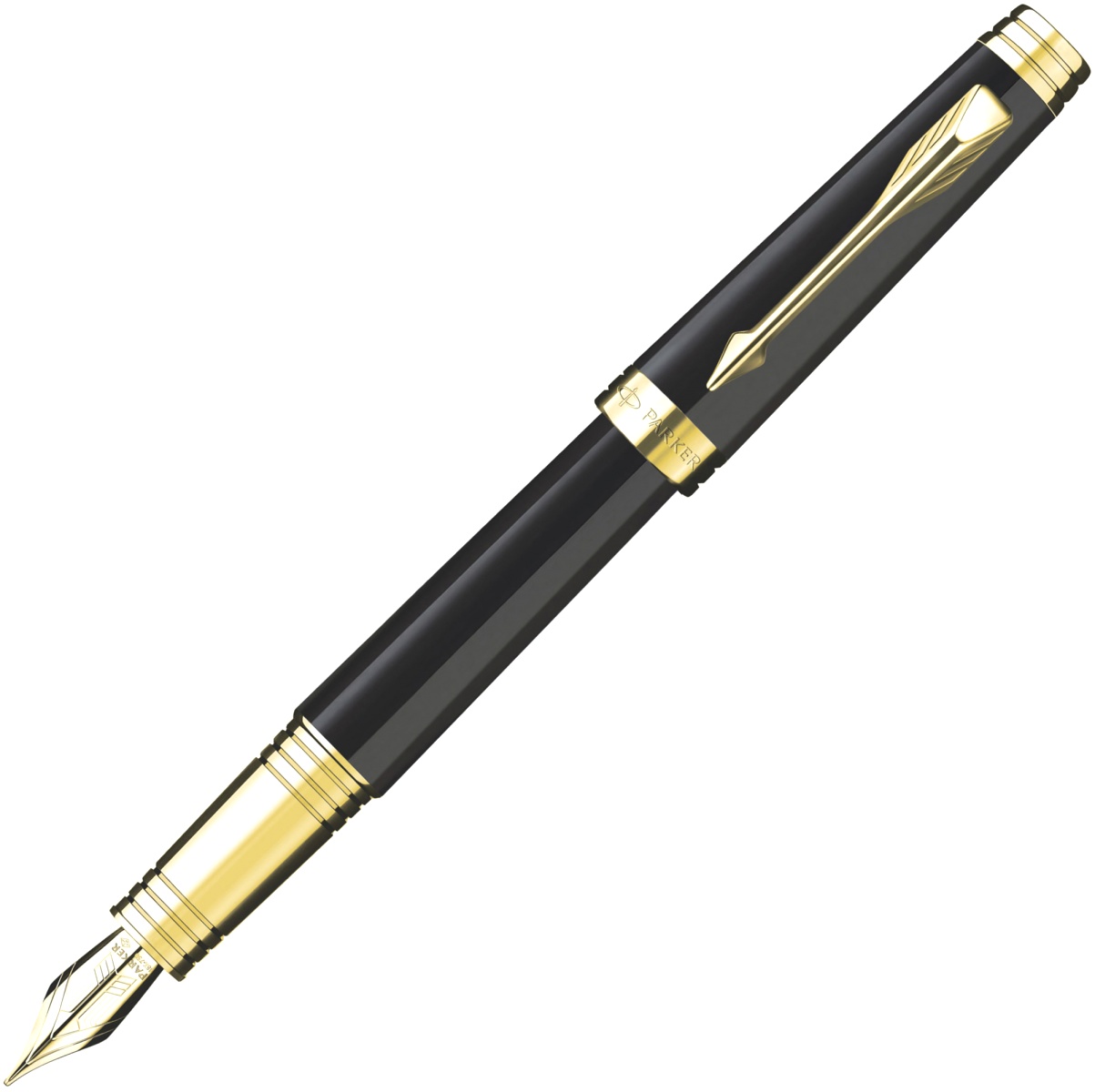 Перьевая ручка Parker Premier F560, Lacque Black GT (Перо M)