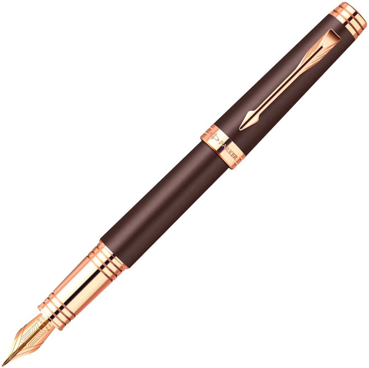 Перьевая ручка Parker Premier F560, Soft Brown PGT (Перо F)