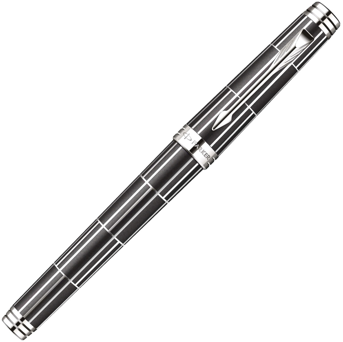 Перьевая ручка Parker Premier Luxury F565, Black СT (Перо F), фото 2